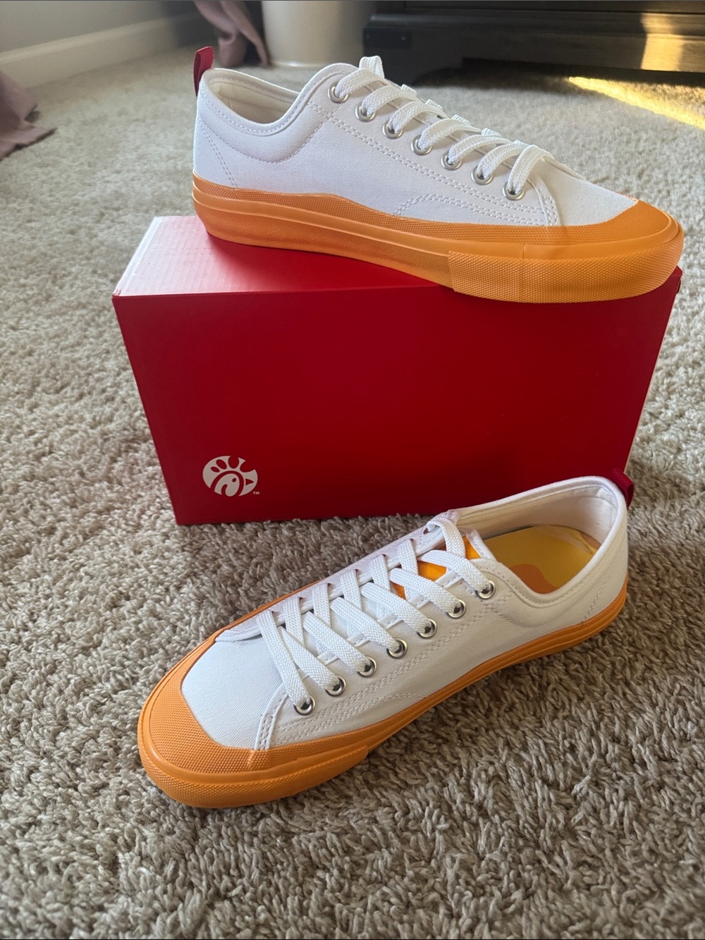 Chick-fil-A Honey Mustard Yellow Sneakers